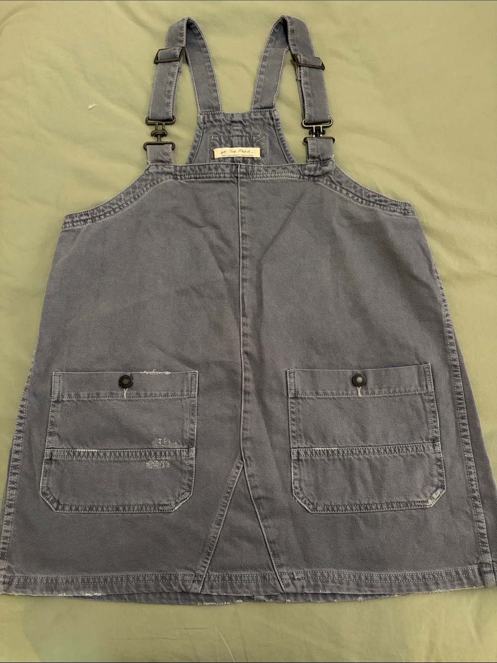 Free people smock overall dress